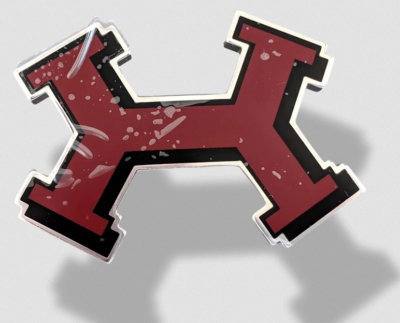 Hermes red enamel belt buckle Hermes Enamel Wide Clic Clac H Bracelet PM Rouge Piment  main image 2
