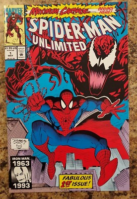 Marvel Comics Maximum Carnage Begins Here Spider-Man Unlimited #1
