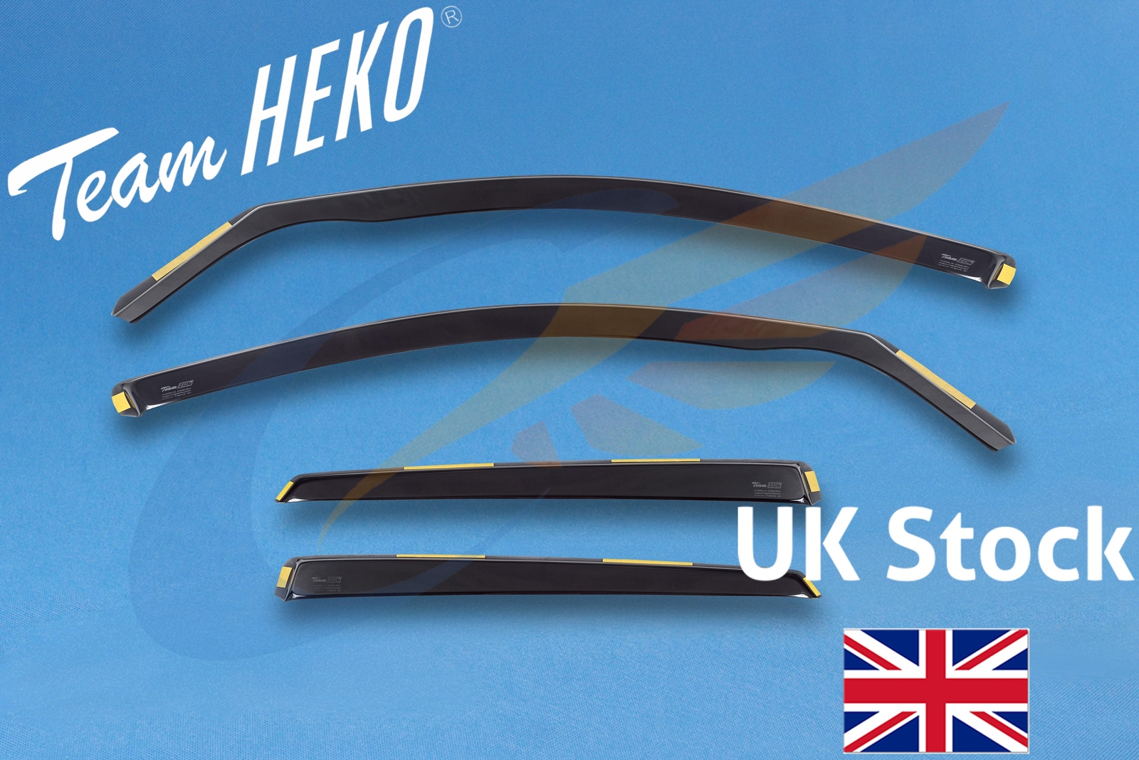 AUDI A4 B8 Avant Estate 5doors 20092015 4pc Wind Deflectors HEKO