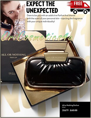 Oriflame All Or Nothing Parfum Oriental Vanillic Fruity Scent For