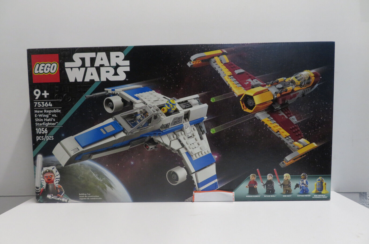 LEGO Star Wars: Ahsoka's New Republic E-Wing vs. Shin Hati's
