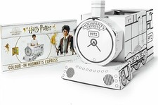 Kids 3D Cardboard Craft Colouring Harry Potter In Hogwarts Express Train
