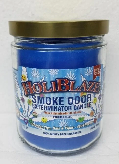 Smoke Odor Exterminator 13 oz Jar Holiday Candles Assortment Set of (4) Candles. - Image 4 of 4