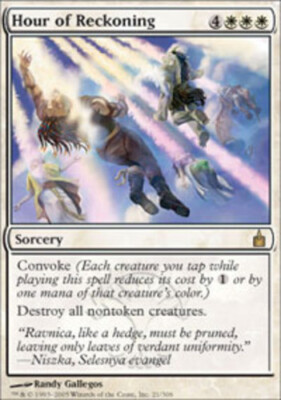 heavily played mtg cards Silence (Heavily Played) Rampage 2 (Whenever this creature becomes blocked If we're grading this between