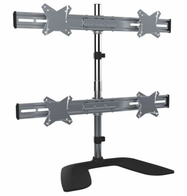 ARM DESK MOUNT  Quad (4) 13-27 to 17 lbs Each  BLACK