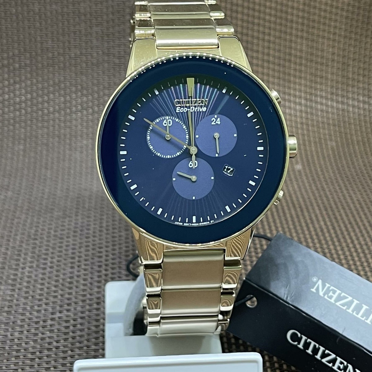 Citizen Eco Drive AT2243-87L Axiom Rose Gold Tone Stainless Steel