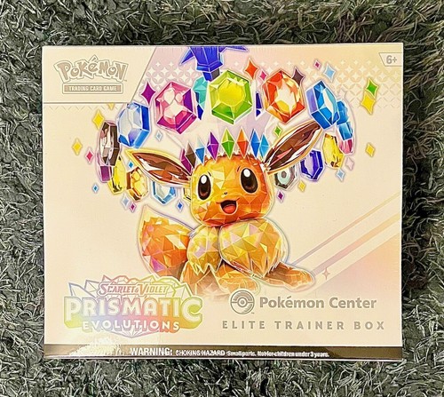 Pokemon TCG Scarlet & Violet Prismatic Evolutions Pokemon Center ETB - Sealed ✅