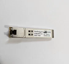 Startech HUBS-SFPC1110 10/100/1000 Mbps Gigabit Copper SFP Ethernet Transceiver