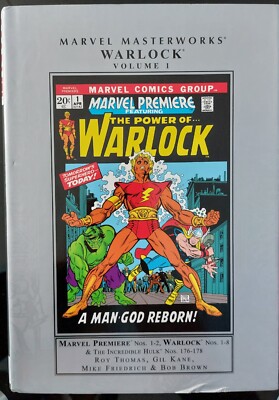 MARVEL MASTERWORKS WARLOCK VOL 1 (Hardcover, 2007)