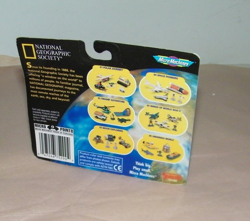 Micro Machines National Geographic #2 Swamp Adventures GALOOB Neu Alligator - Bild 2 von 3