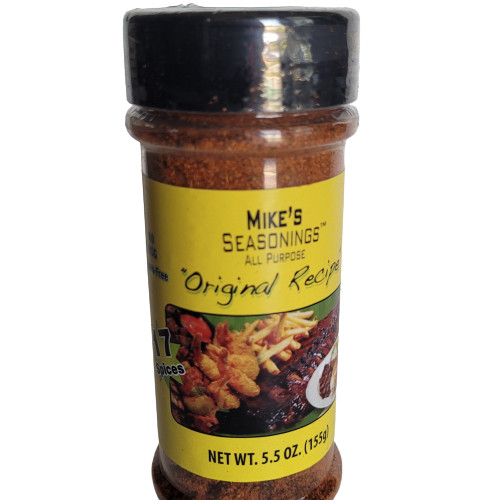 Mike's All Purpose Seasoning ORIGINAL Recipe Blend Rub BBQ Smoker 5.5 oz No MSG