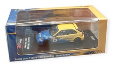 1:64 NA Yellow Spoon #95 Civic Type R EK9 Sports Diecast Resin Toy Model