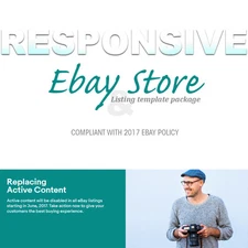 Ebay Store & Listing Template Responsive banner Free Logo and Banner Design 2020