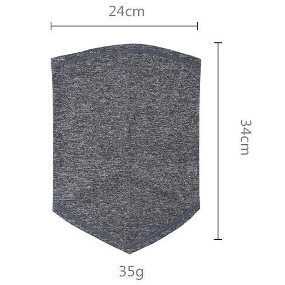 Hombres Mujeres Media Máscara Facial Bufanda Pasamontañas Cuello Polaina Cubierta Facial Protector Solar UV Foto 4 de 4