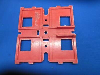 Square  Meter Socket Parts Replacement Red Lug Spacer Block