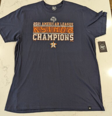 47 brand 2021 Houston Astros American League champions mens t