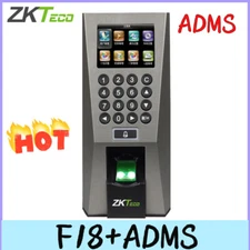 ZKTeco F18 TCP/IP Biometric Fingerprint Time Attendance Door Access Control+ADMS