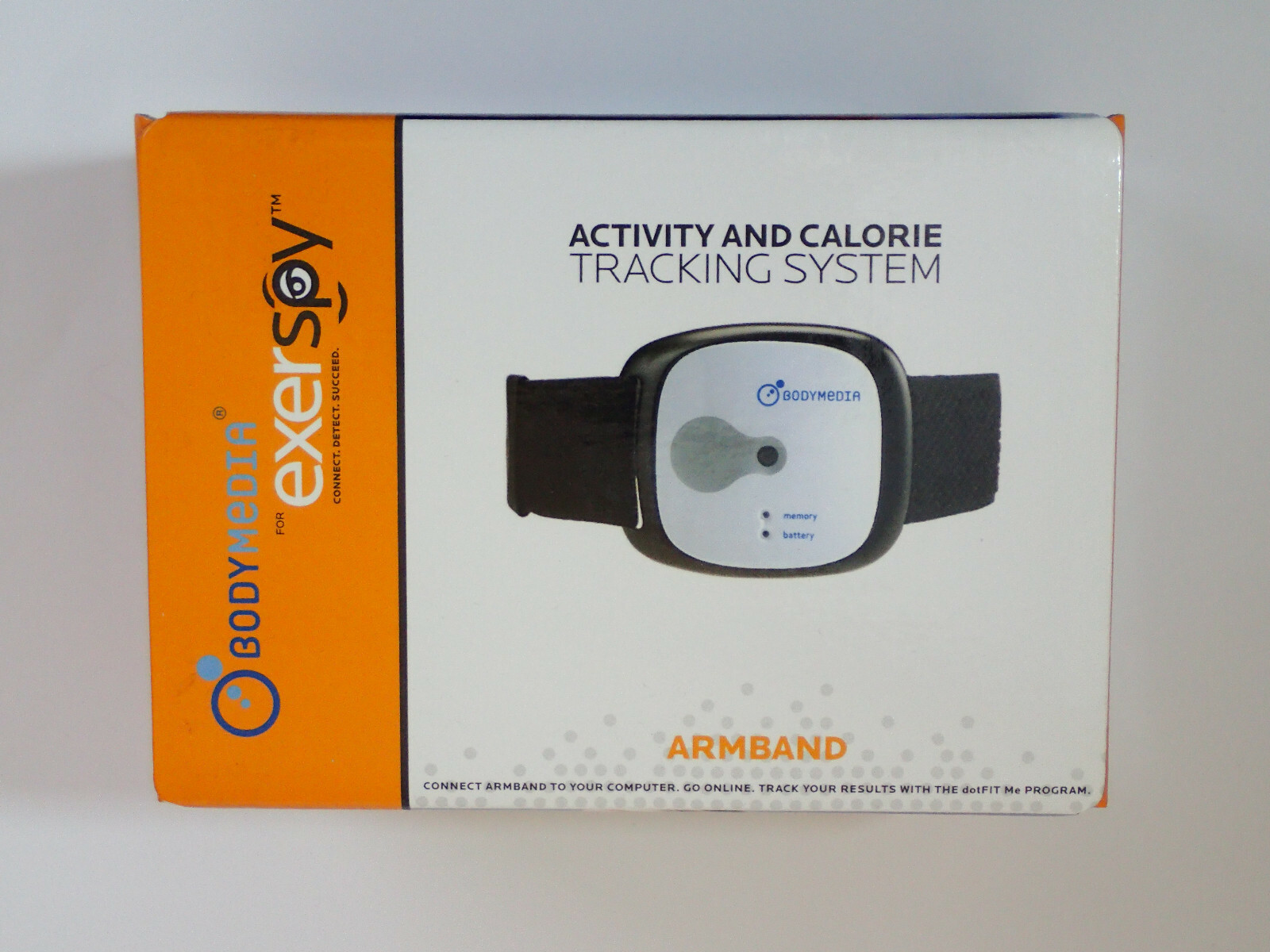 Exerspy BodyMedia Armband Activity And Calorie Tracking System New in