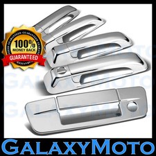 Chrome 4 Door Handletailgate Wkeyhole Cover For 09-18 Dodge Ram 150025003500