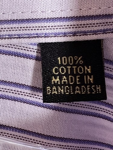Donald J. Trump Shirt Signature Collection 17 32/33 Long Sleeve Stripe Imperfect - Picture 5 of 15