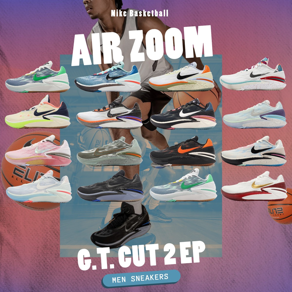 Nike Air Zoom G.T. Cut 2 EP Greater Than Series Men Nike Air Zoom G.T. Cut 2 EP Greater Than Series Men
