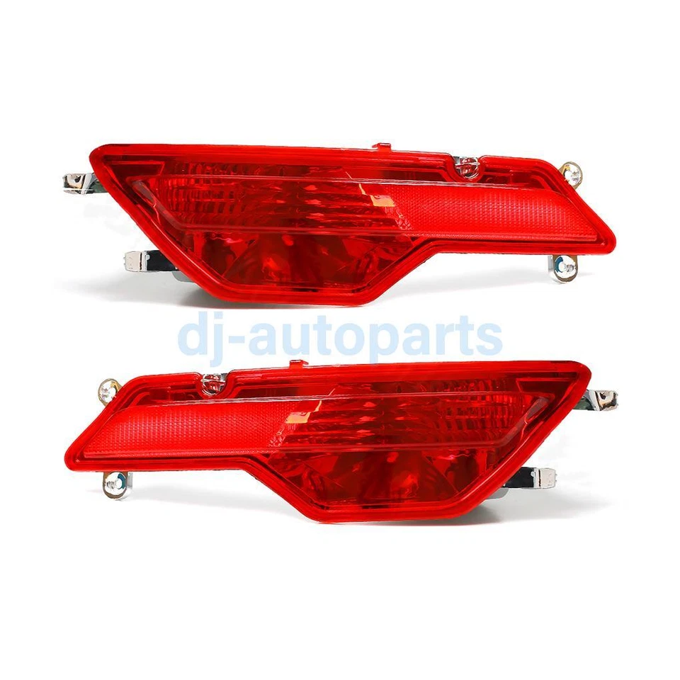 Pair Left &Right Rear Bumper Fog Lamp Reflector Fit For 2008-2014 BMW X6 E71 E72 - Изображение 2 из 3