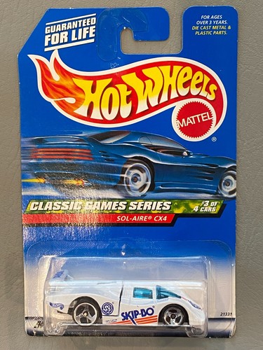Lote de 6 tarjetas azules Hot Wheels Sol-Aire CX4 #'S 983 042 153 739 555 160 Hawk - Imagen 4 de 6