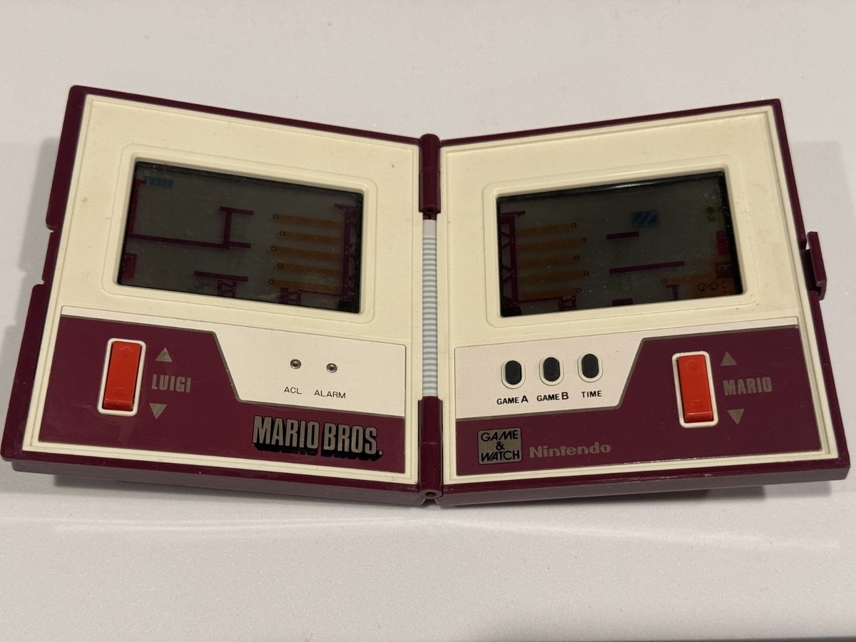 Nintendo Game & Watch Mario Bros 1983 Multi Screen MW-56