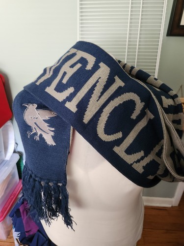 Ravenclaw Reversible Knit Scarf Harry Potter Universal Studios