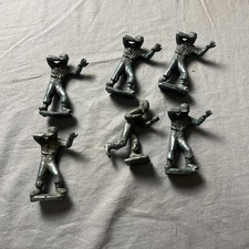 Vintage Payton Army Men Remake Playset Figures Vintage 1952 - Lot Of 6