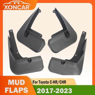 4 Pcs Mud Guards For 2017 - 2023 Toyota C-HR CHR Front & Rear Splash Mud Flaps