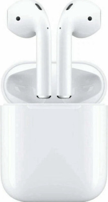 Apple AirPods 1st Gen White True Wireless Bluetooth Earbuds w/Charging Case