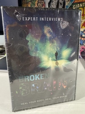 Broken Brain Dr. Mark Hyman Expert Interviews & Patient Stories DVD Set - SEALED