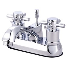 Kingston Brass KS426.DX Concord 1.2 GPM Centerset Bathroom Faucet - Chrome