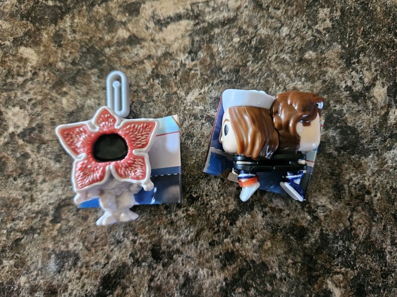 Stranger Things Kinder Joy Funko Pop Figures Lot Of 2 RARE