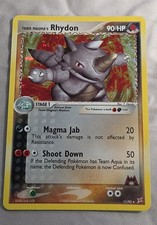 Team Magma's Rhydon 11/95 Team Magma vs Team Aqua Holo on eBay
