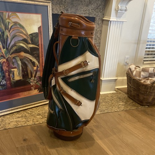 Hot Z Golf Cart Bag ⛳ 6-Way Divider 6-Zip Pockets Shoulder Strap Carry Handle