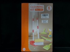 Kids Pretend Play Cleaning - Toy Broom Mop Dustpan For Toddlers