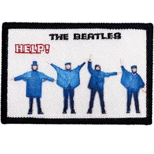 Patch - C&D Visionary - The Beatles Help! Album 3.5"x2.25" Iron-On Embroidered