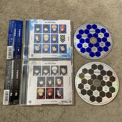 TV Anime BLUELOCK Character Song Mini Album Vol 1 & 2 CD Japan Sports TV Show