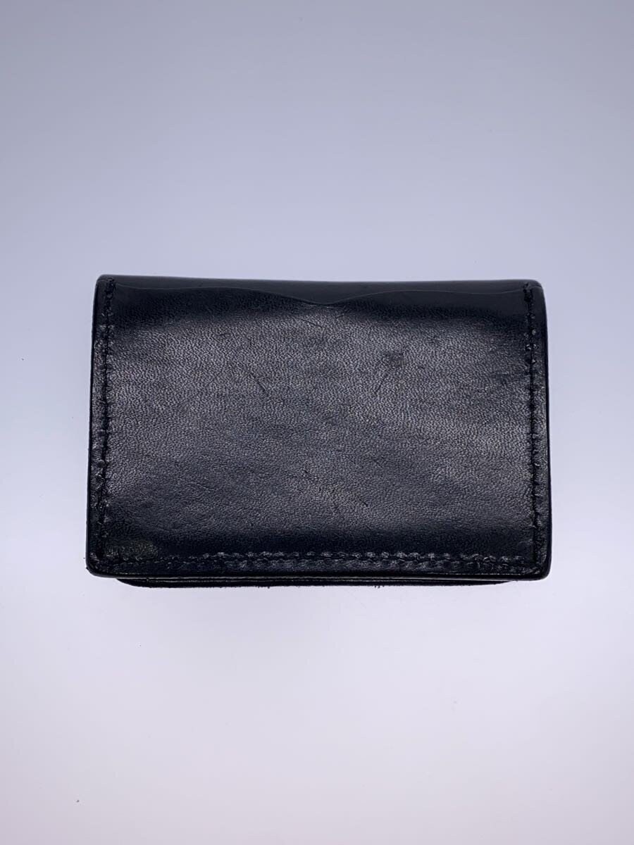 ALZUNI Men's Leather Coin Case, Black - Gem