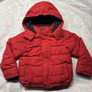 Nautica Toddler Red Puffer Jacket