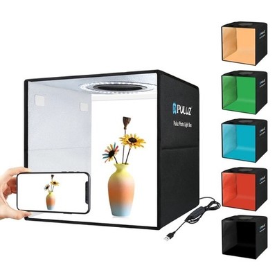 PULUZ 30cm Folding Ring Light Photo Lighting Studio Shooting Box Kit