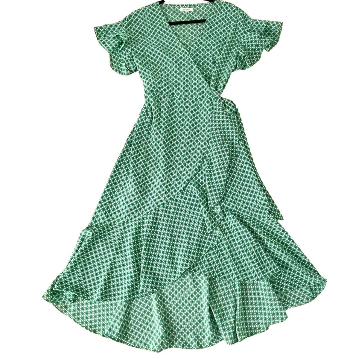 max green dress Shop Cara Pleat Detail Dress (Bottle Green) main image 0