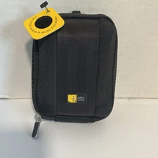 Case Logic QPB201 EVA Molded Compact Camera Case, Black open box