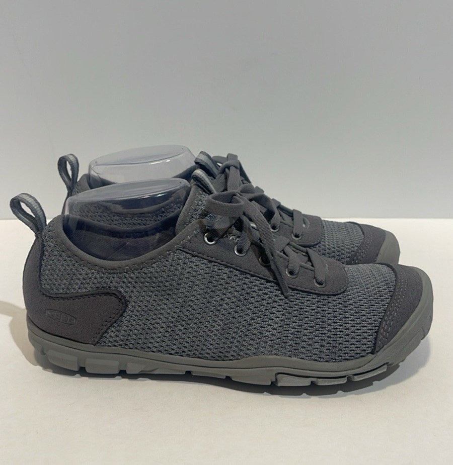 Sneakers Keen donna taglia 7 grigie maglia silenziosa casual stringate 1022852 arco contorno