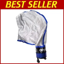 Double Chamber Pool Cleaner Bag with Proprietary Zipper for Enhanced Filtration