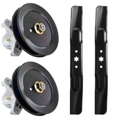 #ad Mower Blade amp; Spindle Kit For Craftsman Cub Cadet Murray Troy Bilt 42quot; Decks $79.99