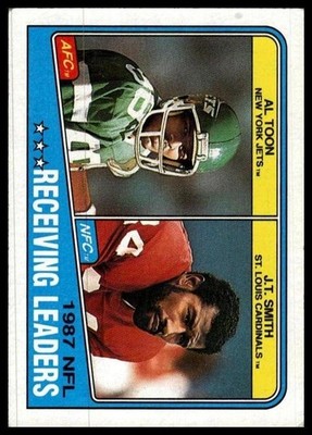 1988 Topps #216 Al Toon / J.T. Smith