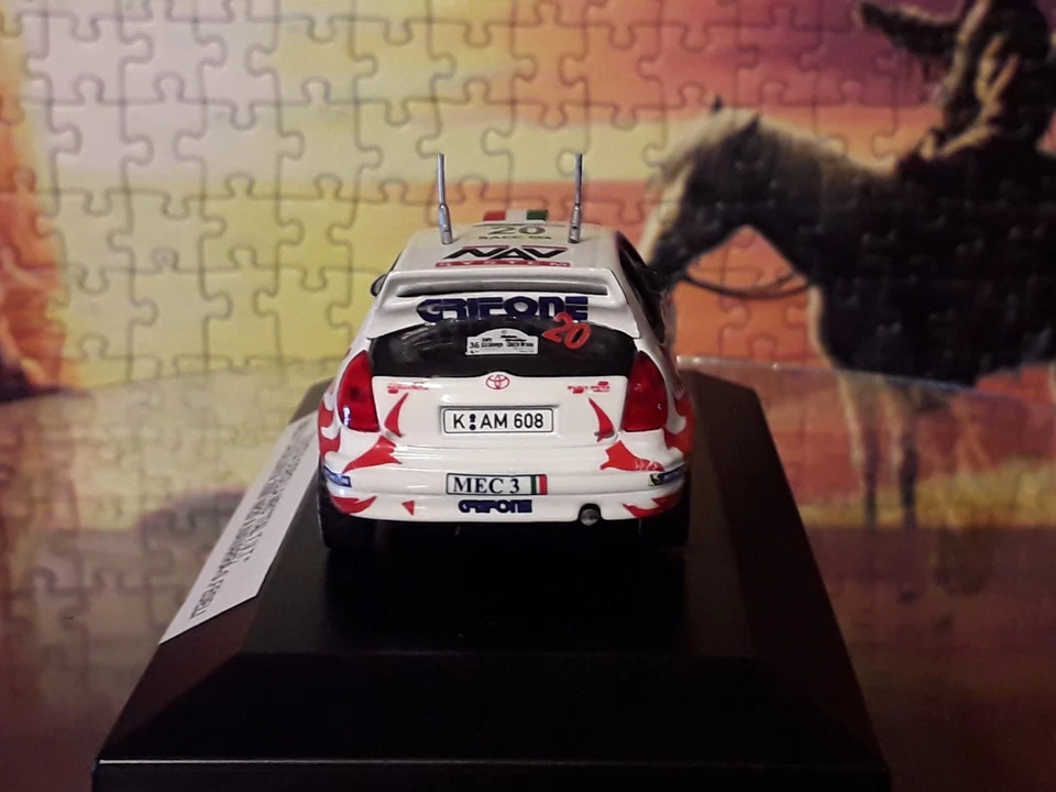 transkit toyota corolla wrc rally catalunya 2000 A.NAVARRA 1:43 - Immagine 4 di 4
